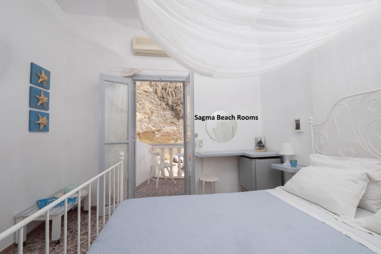 Sagma Beach Rooms Perissa  Exterior foto
