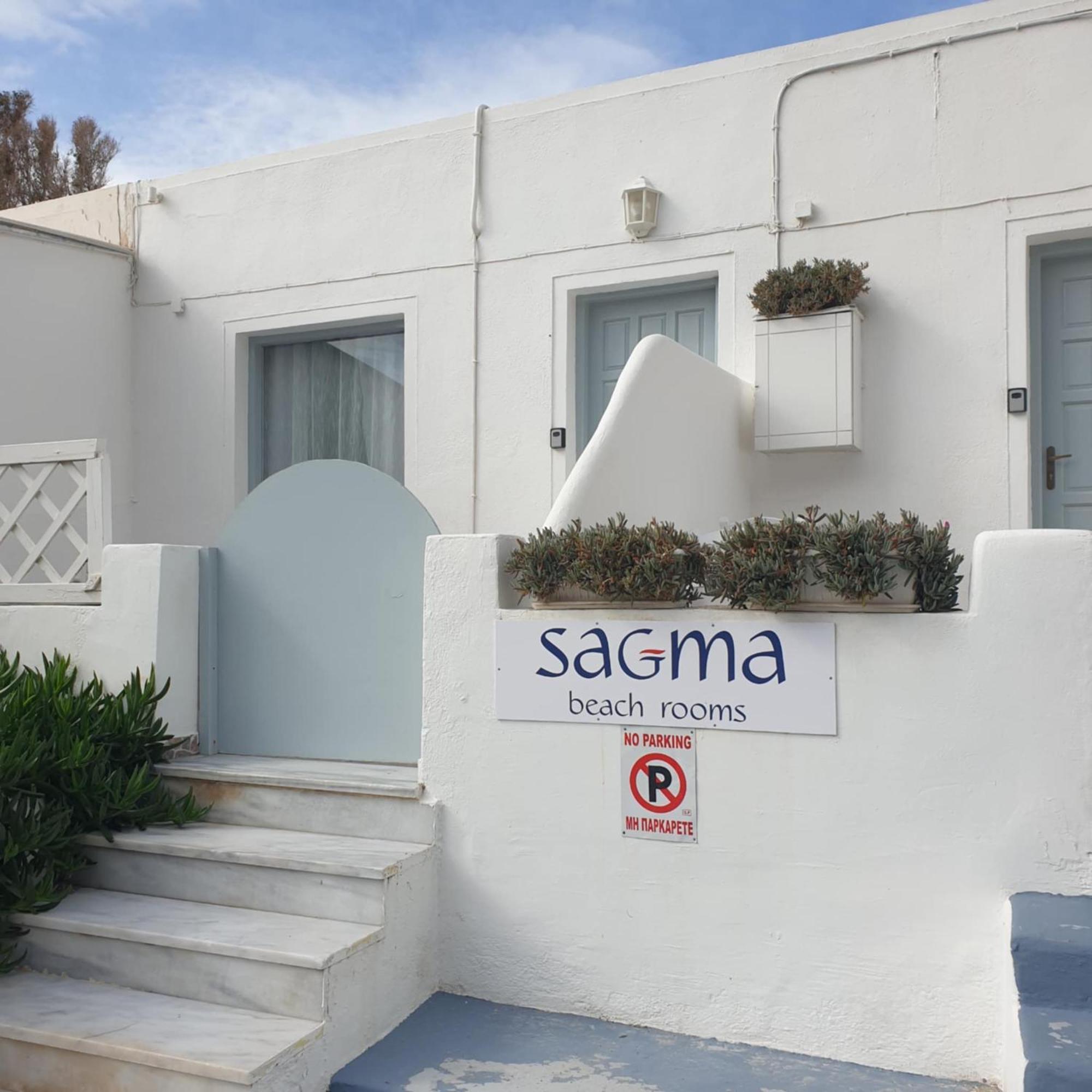 Sagma Beach Rooms Perissa  Exterior foto